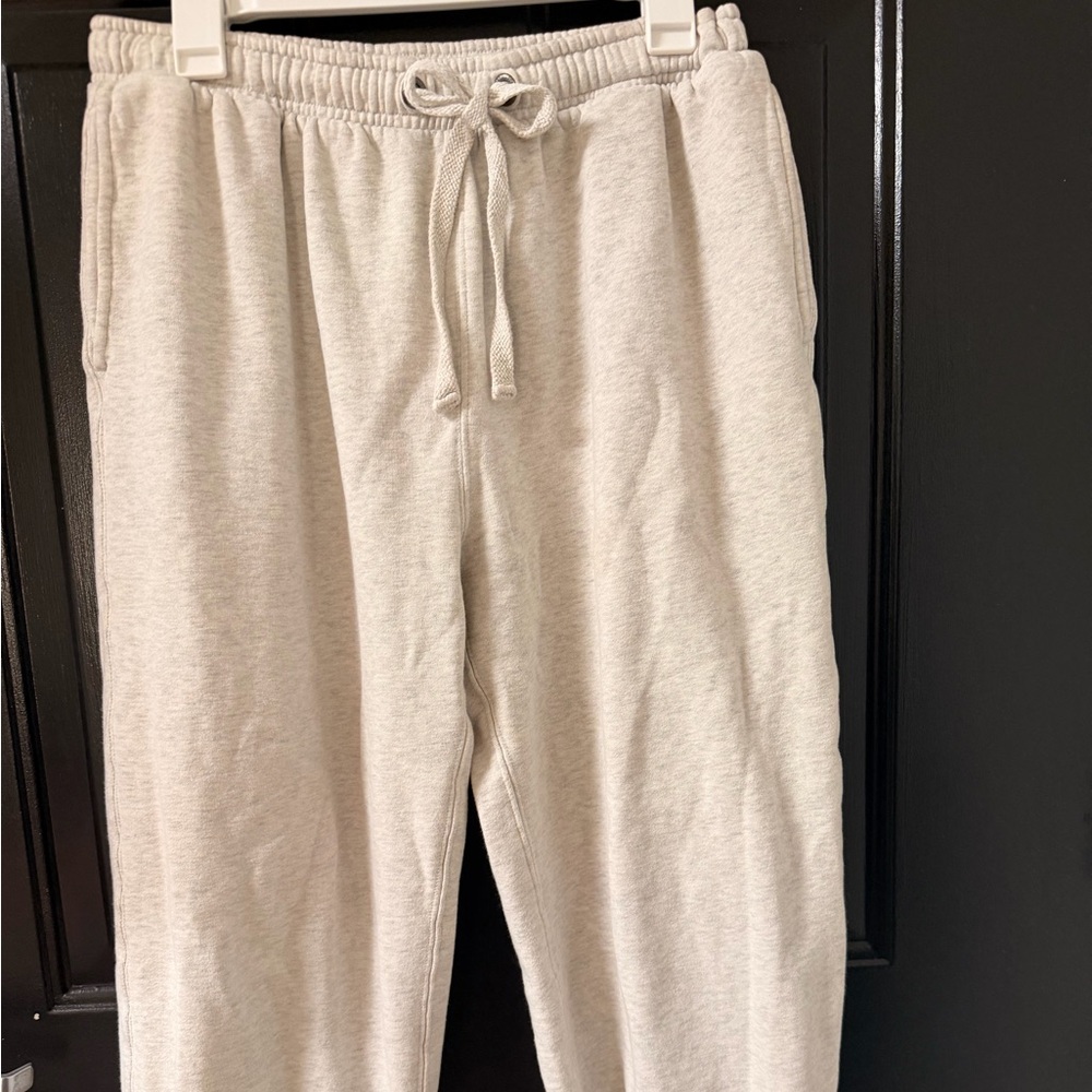 Aeropostale Cream Drawstring Women's Joggers
